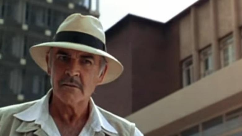 Connery in a safari hat