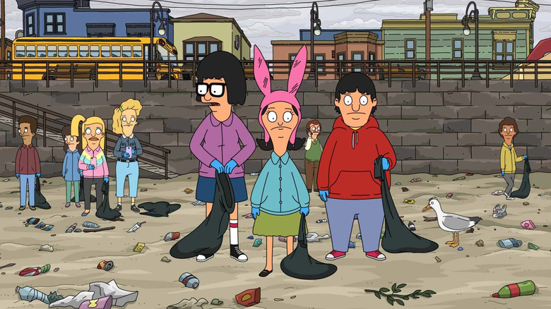 Belcher kids on the beach