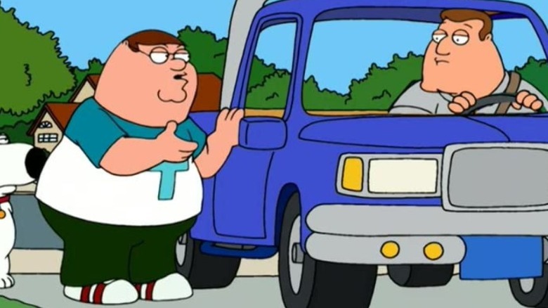 Peter Griffin and Joe