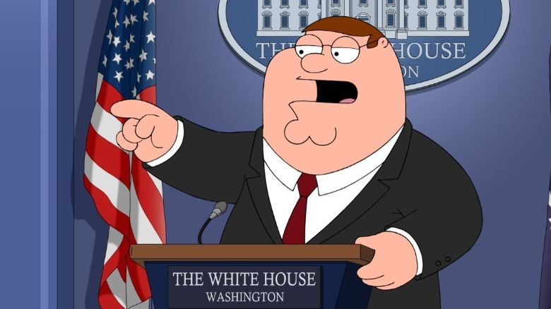 Peter Griffin at White House