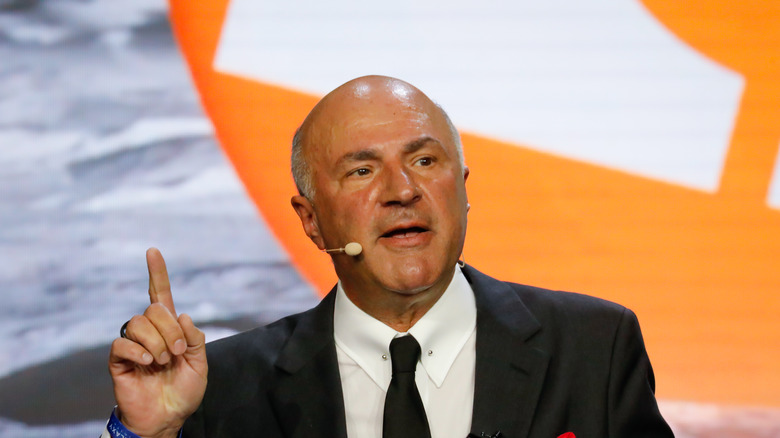 Kevin O'Leary speaking at a conference