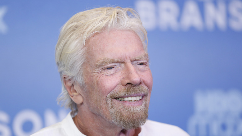 Richard Branson smiling