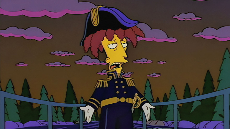 Sideshow Bob delivering a stirring performance