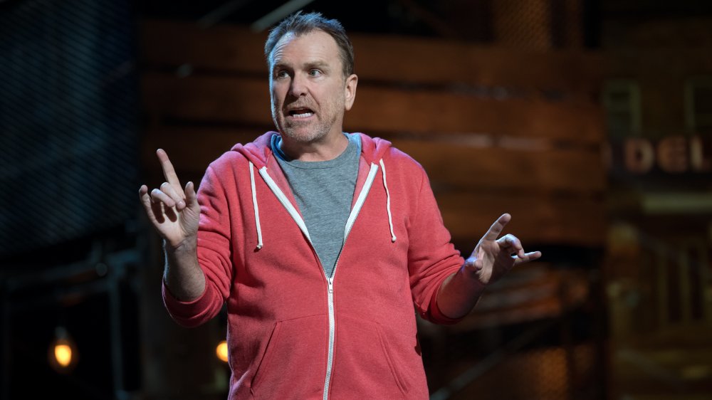 Colin Quinn in his stand-up special, The New York Story