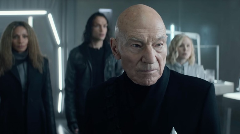 Picard leads his crew