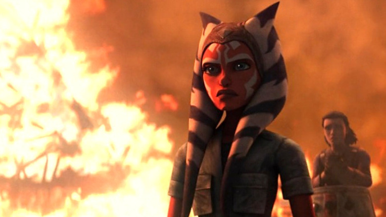 Ahsoka Tano arriving