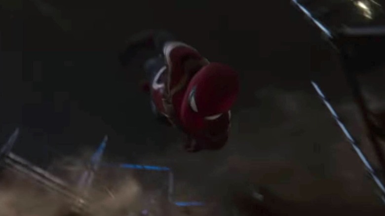 Spider-Man leaping