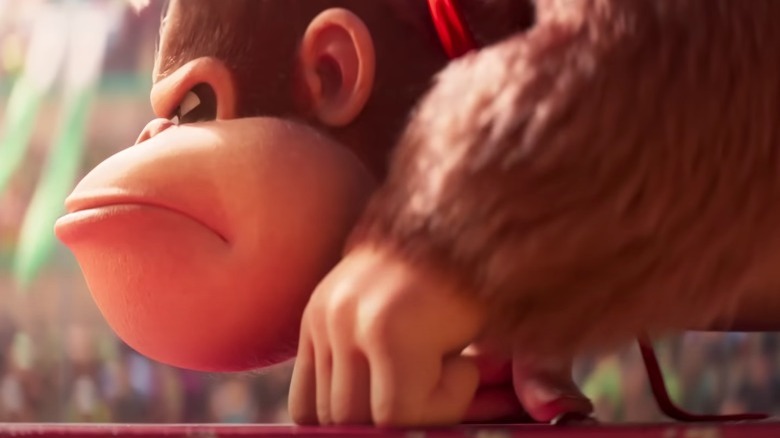 Donkey Kong readies to fight