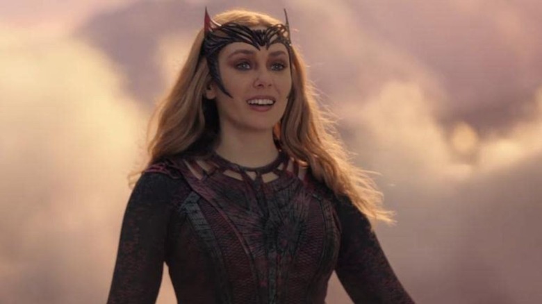 Smiling Scarlet Witch