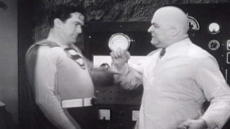 Superman confronts Luthor