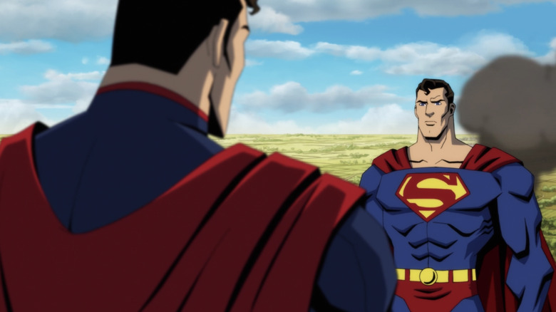 Superman is confronted by himself