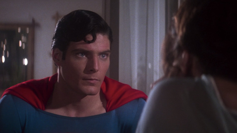 Superman is interviewed by Lois Lane