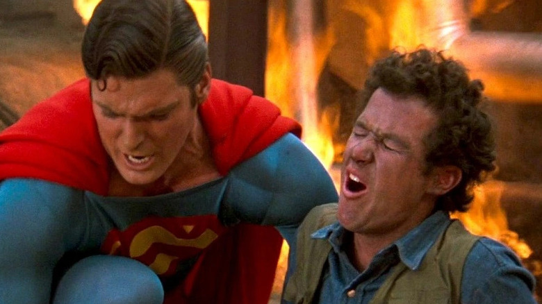 Christopher Reeve as Superman, Marc McClure as Jimmy Olsen