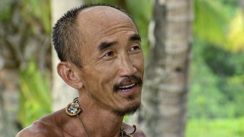 Survivor contestant smiling