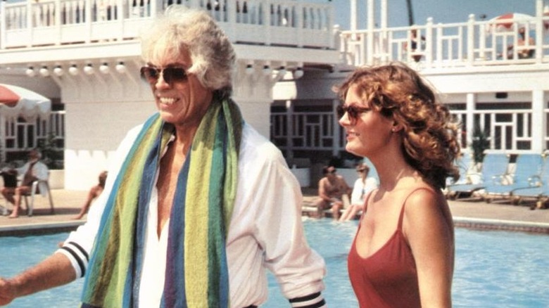 Stephanie walks with Walter in "Loving Couples" (1980)