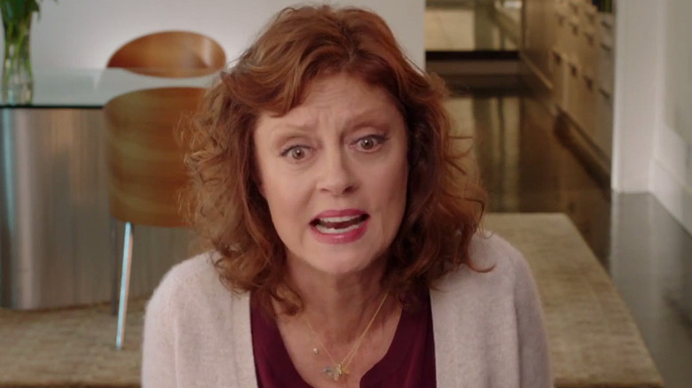 Susan Sarandon upset