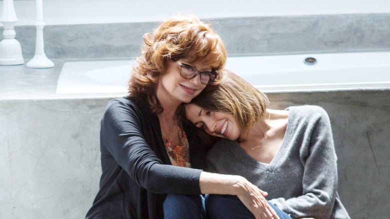 Marnie and Lori embrace in "The Meddler"