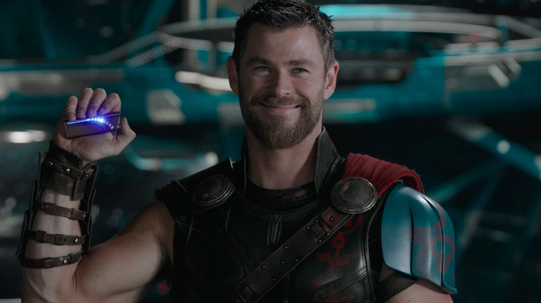 Thor smiling device in hand