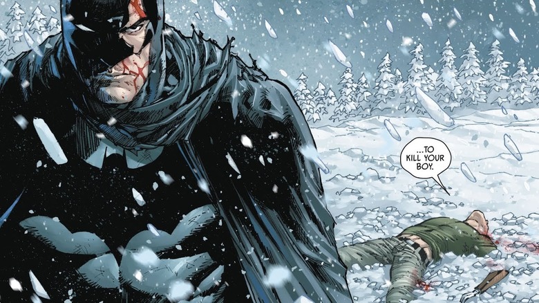 Batman leaves KGBeast