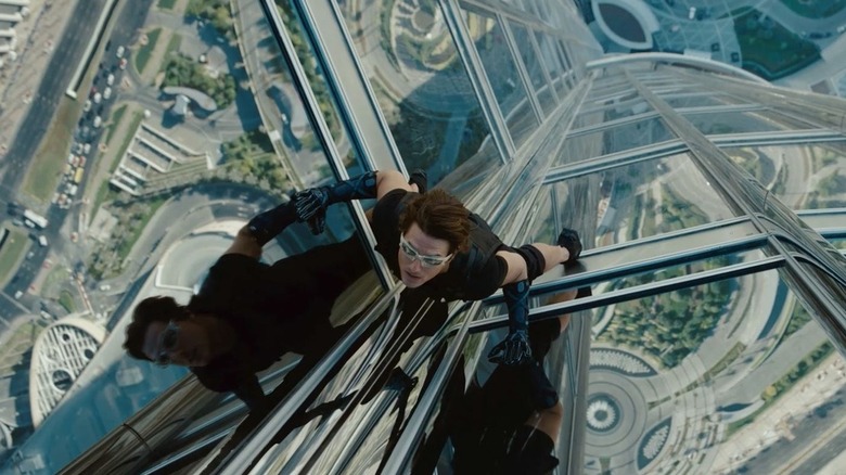 Ethan Hunt scales Burj Khalifa