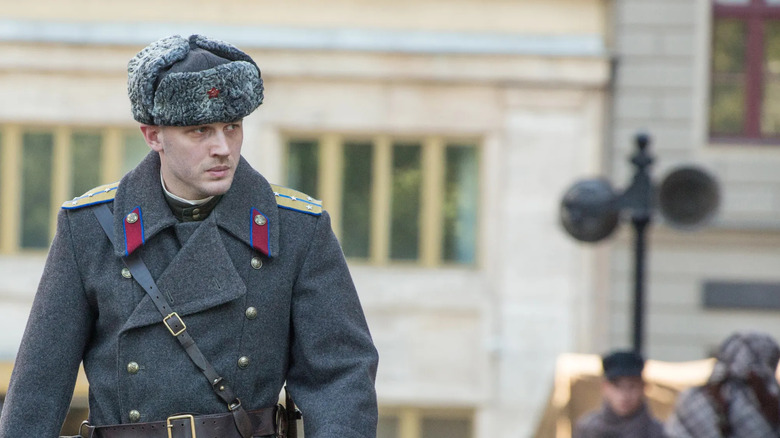 Tom Hardy in Russian military uniform