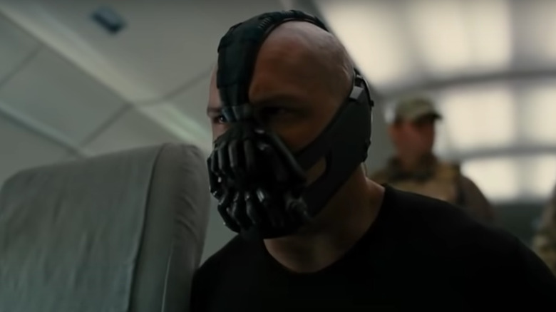 Tom Hardy in Bane mask