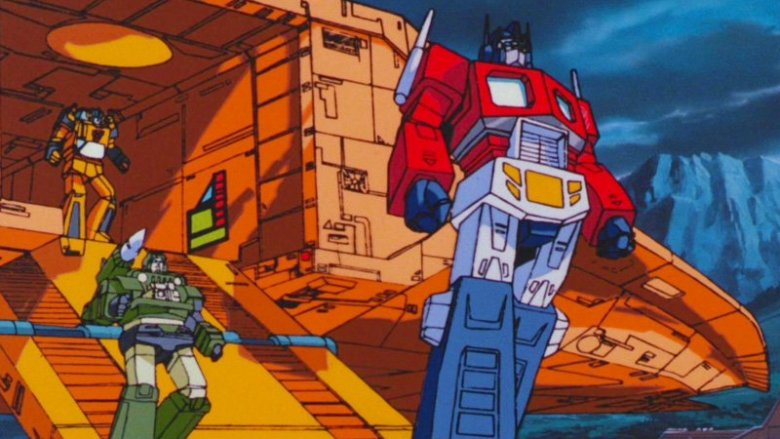 Optimus in The Transformers: The Movie