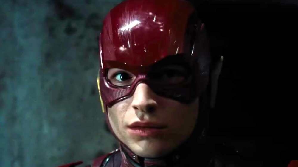 Ezra Miller as The Flash in Justice League