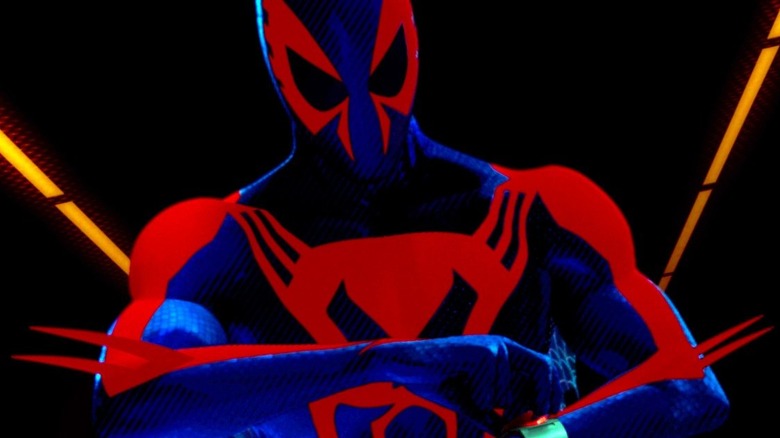 Spider-Man 2099 black background