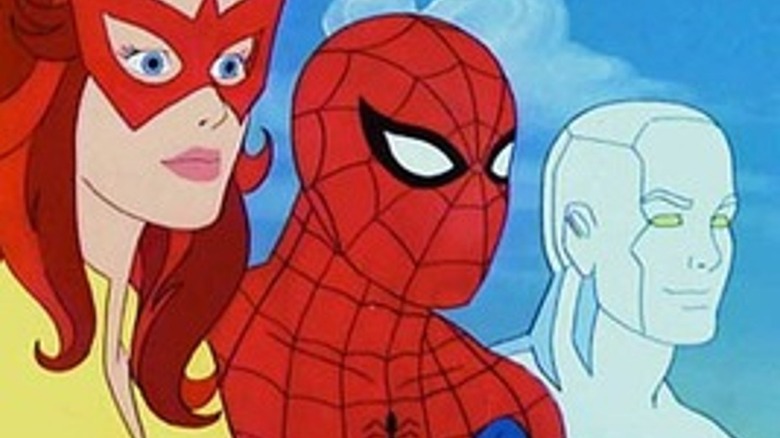 Firestar, Spider-Man and Iceman