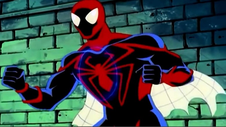 Spider-Man Unlimited battle stance