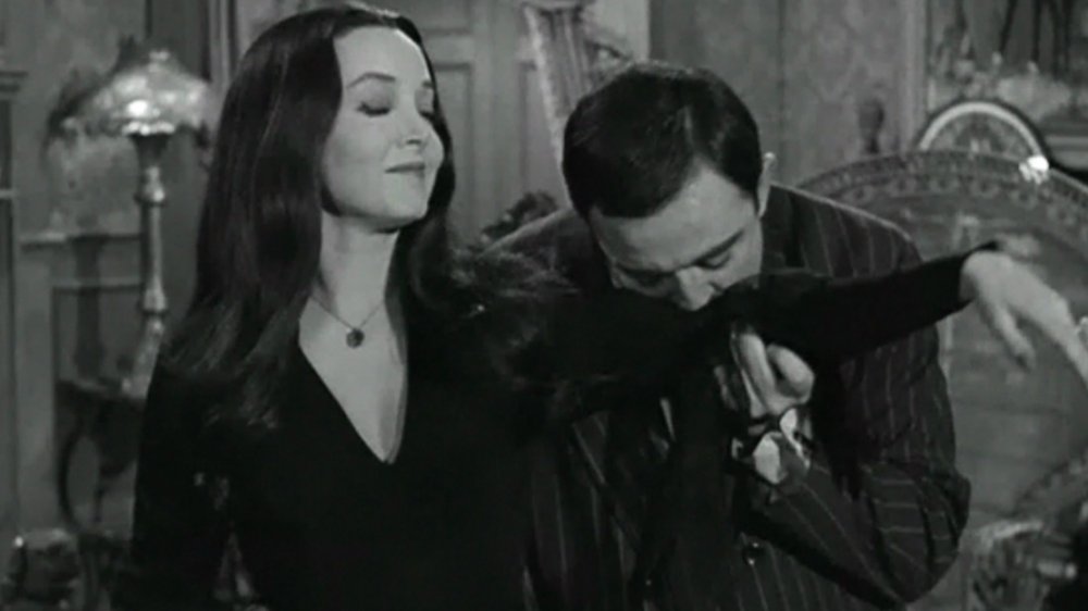 Carolyn Jones and John Astin