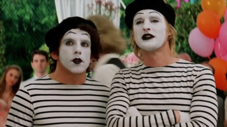 Starsky and Hutch dressed as mimes