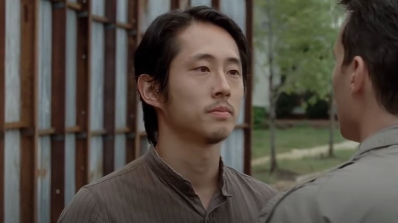 Glenn stares