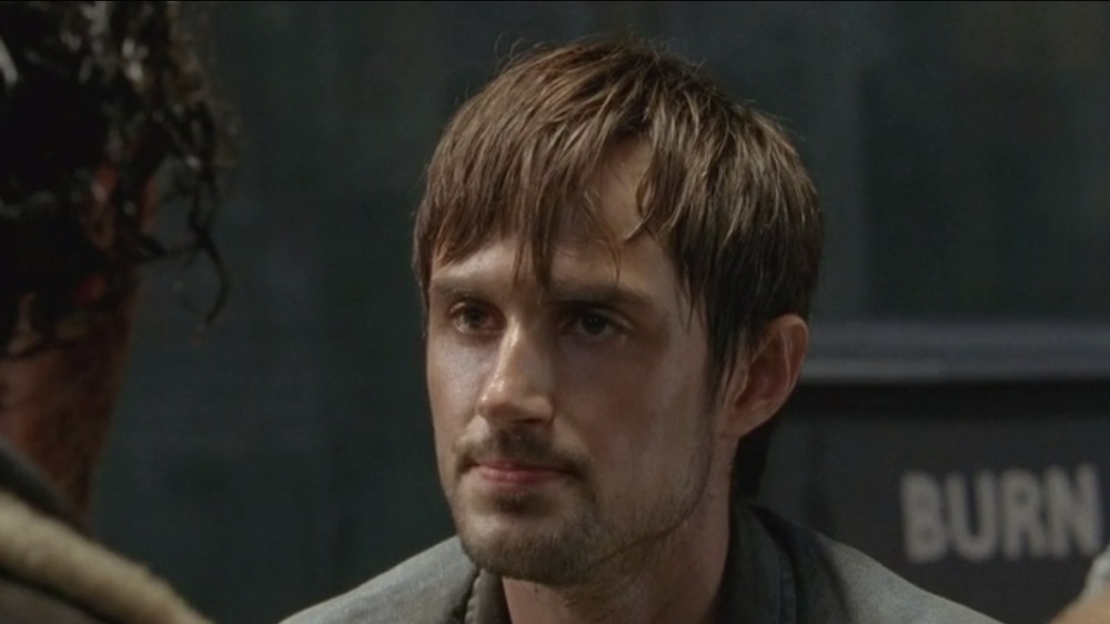 Andrew J. West as Gareth on The Walking Dead