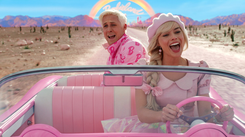 Barbie and Ken on the road