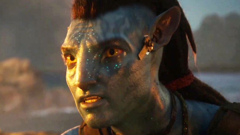 Jake looks at Neytiri