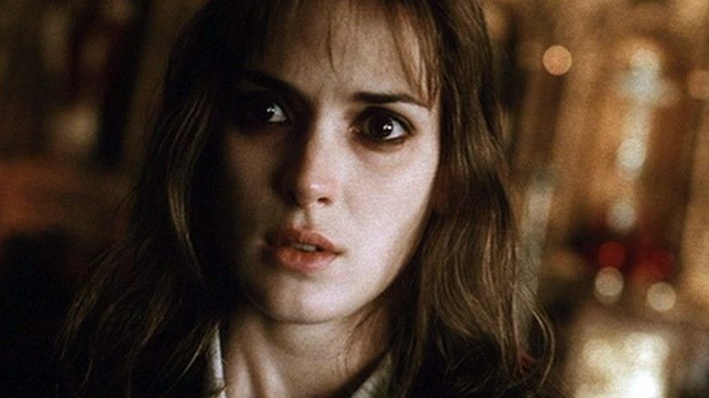 Winona Ryder looks surprised