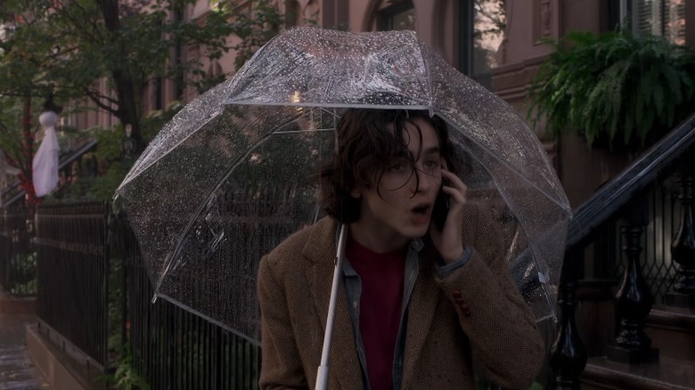 A Rainy Day in New York Timothée Chalamet