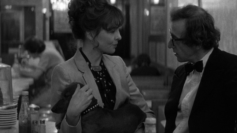 Woody Allen and Diane Keaton in Manhattan