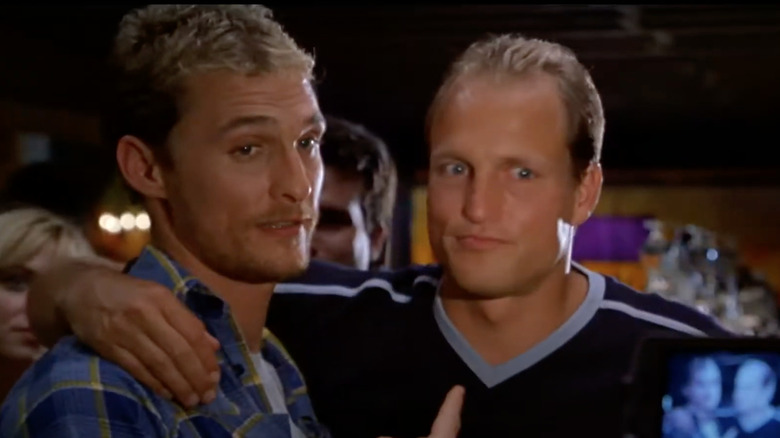 Woody Harrelson with Matthew McConaughey