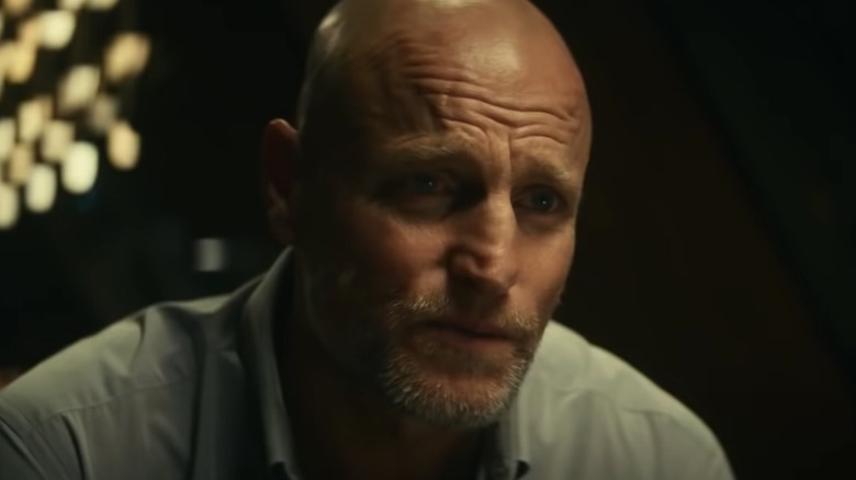 Woody Harrelson emotional