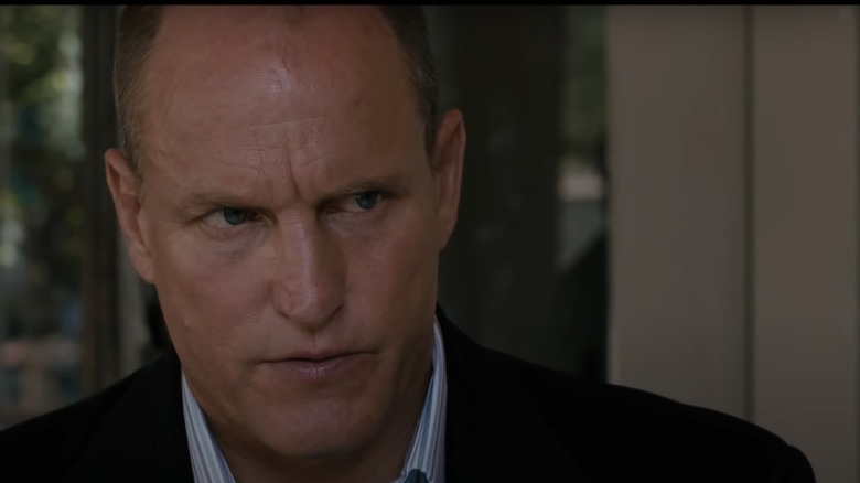 Woody Harrelson wearing suit