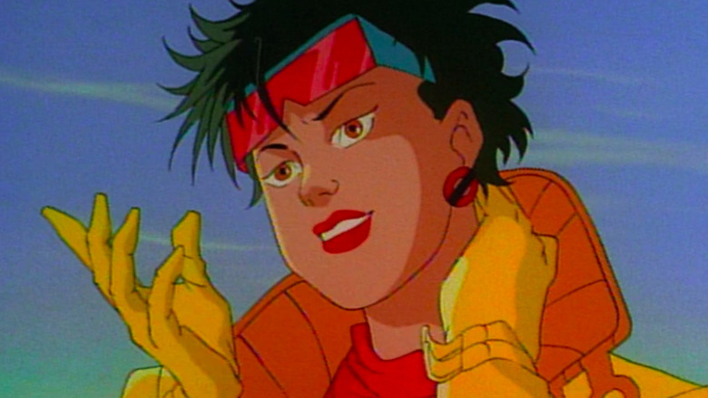 Jubilee smiling while gesturing