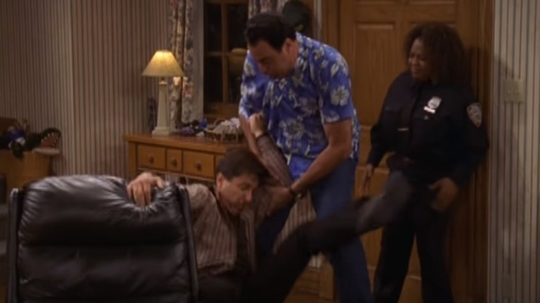 Everybody Loves Raymond Ray and Brad struggling