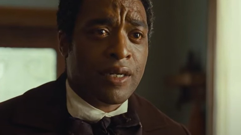 Solomon Northup crying