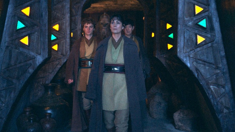 Indra with her Jedi group