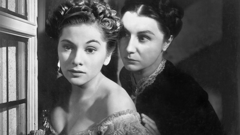 Joan Fontaine and Judith Anderson in Rebecca