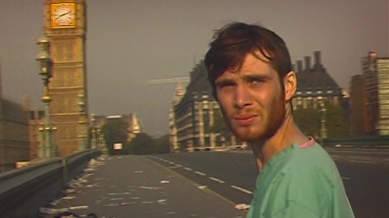 Cillian Murphy in abandoned London