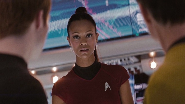 Uhura talking